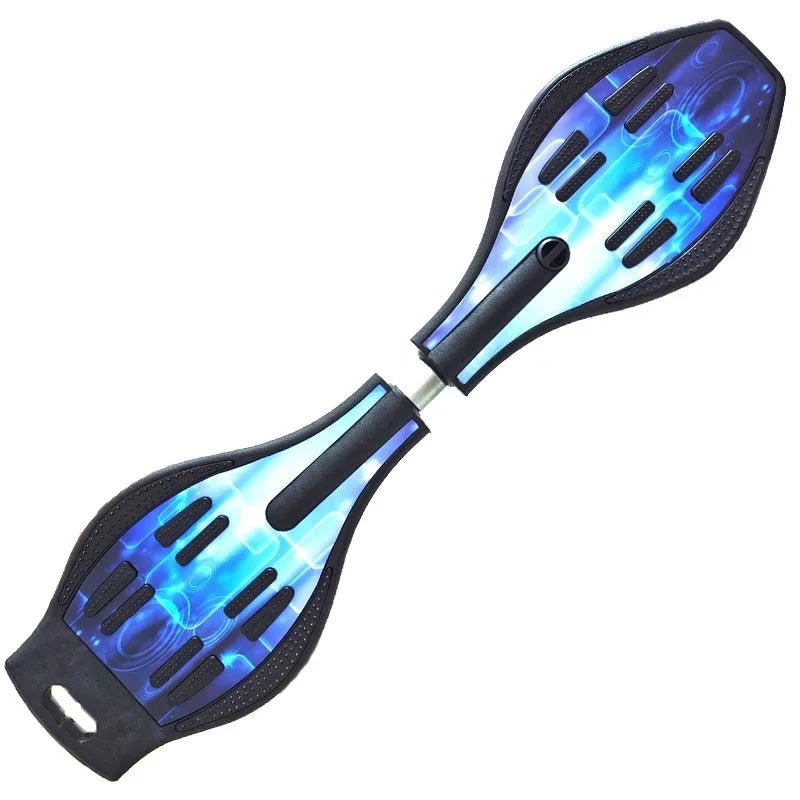 Flashing Wheel Swing Skateboard