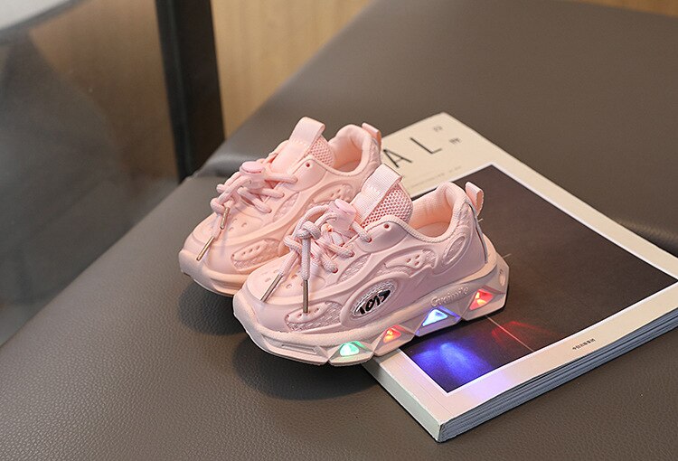Baby Shoes Boys and Girls Light Up Clunky Sneaker S