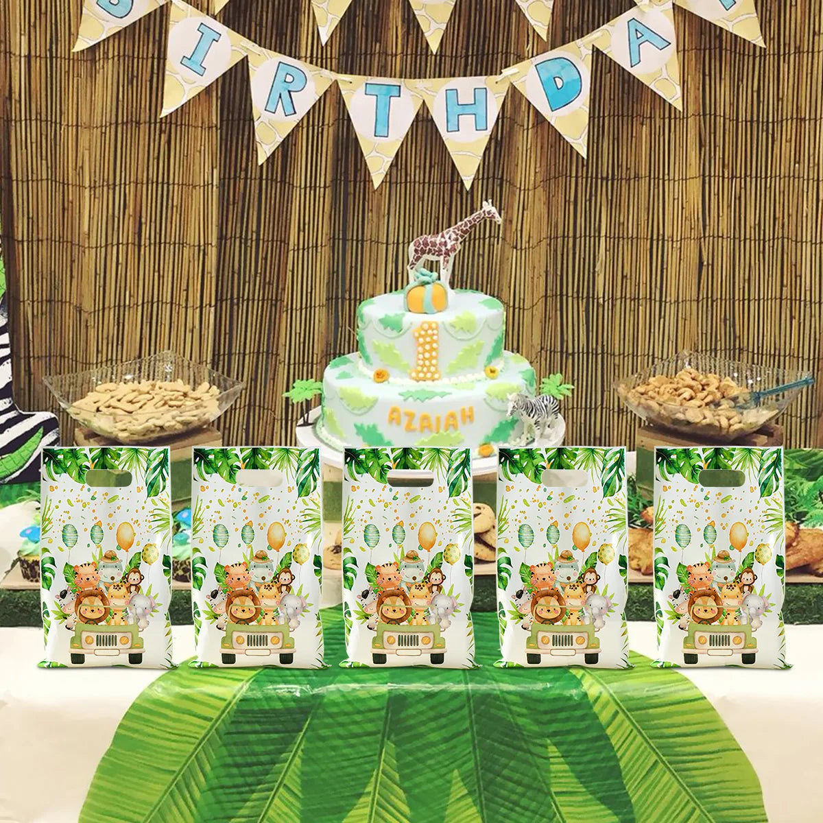 Jungle Safari Animals Gift Handbags