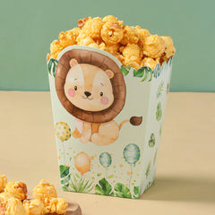 Jungle Animal Safari Popcorn Boxes