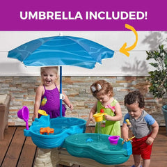Two-Tier Outdoor Kids Water Sensory Table