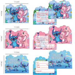 Lilo & Stitch Mini Invitation Card