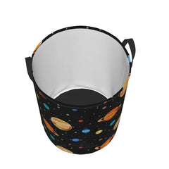 Planets Pattern Laundry Foldable Basket