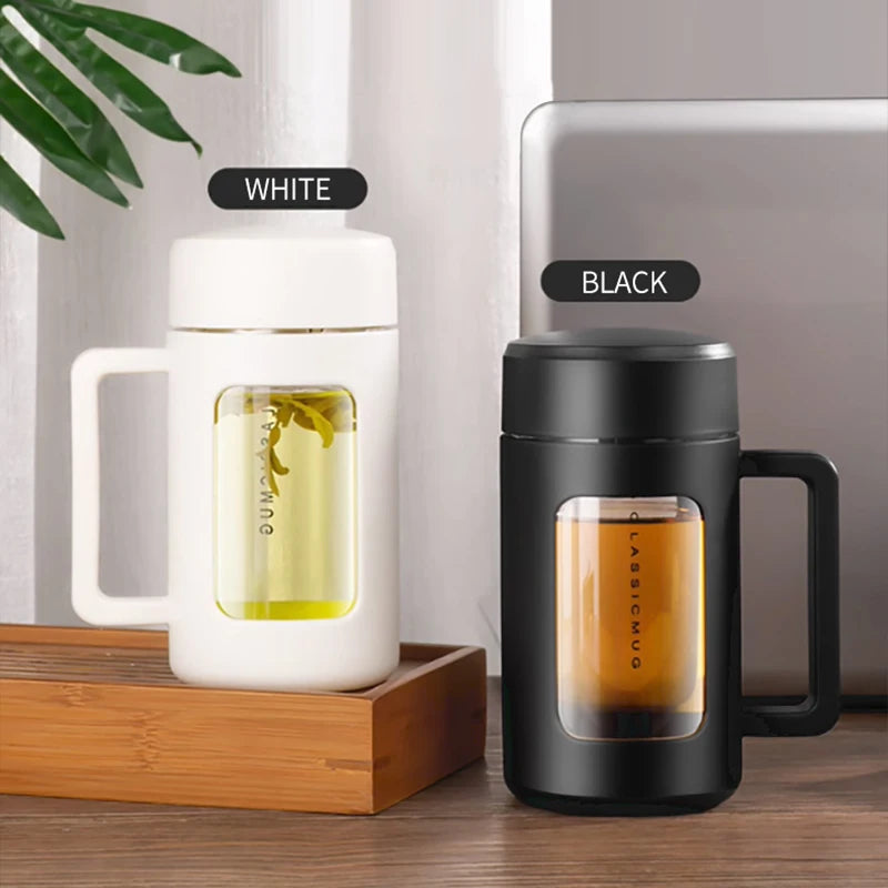 Double Glass Water Cups