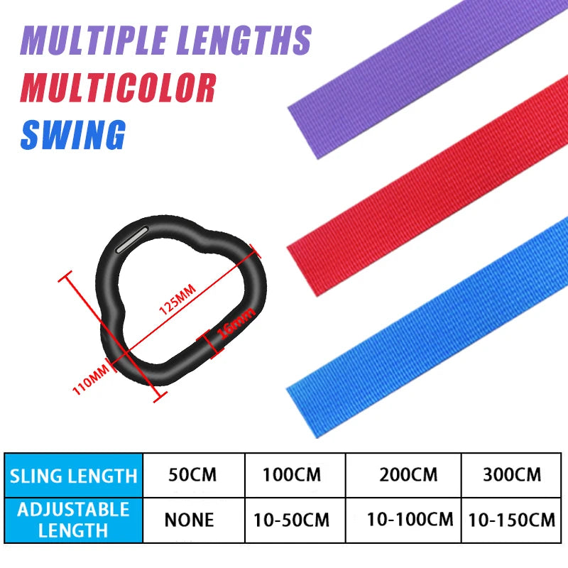 Non-Slip Gym Rings