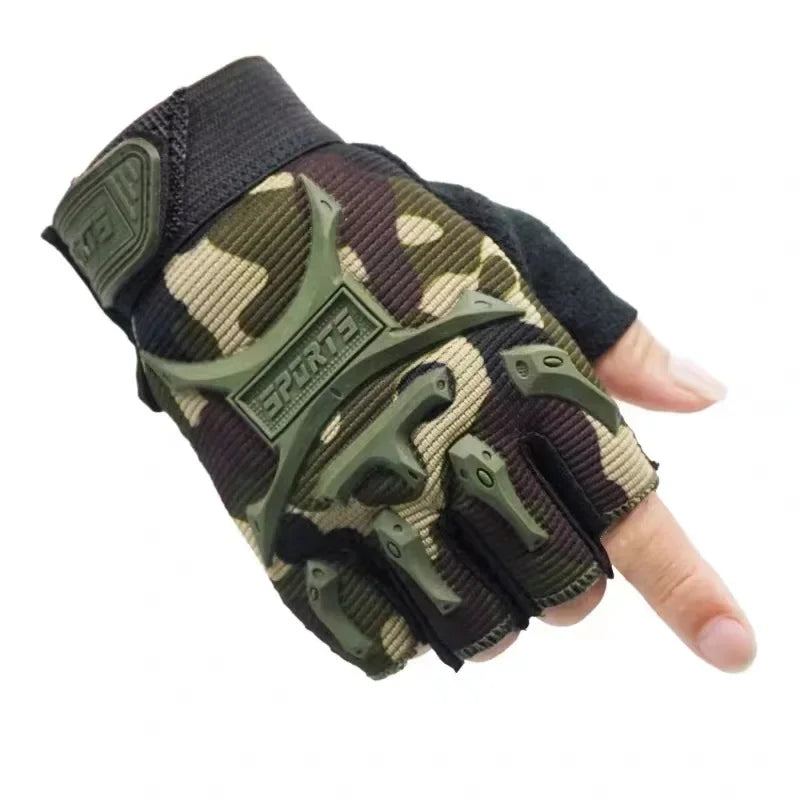 Anti-Skid Mittens Half Finger Gloves