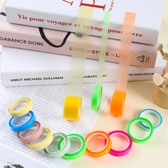 Transparent Fluorescent Index Tabs Flags