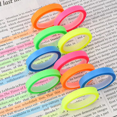 Transparent Fluorescent Index Tabs Flags