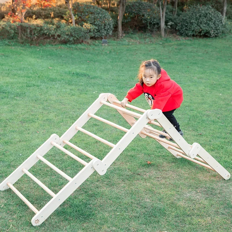 Foldable Exercise Kids Triangle Slide
