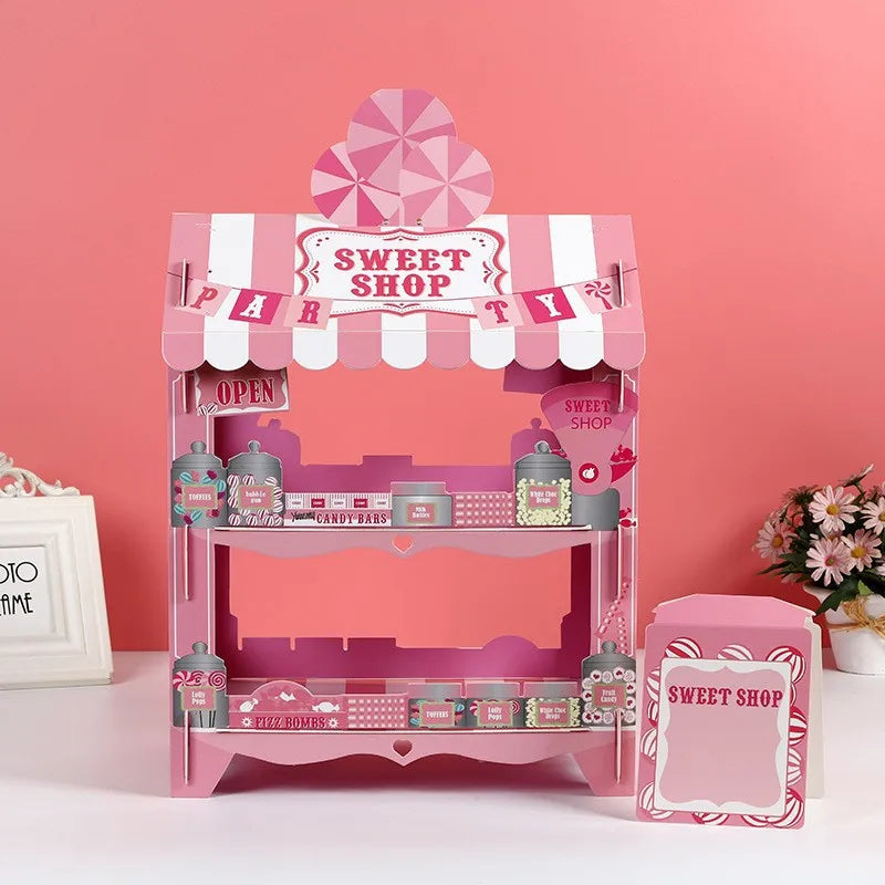 Double-decker Bus Shape Cake Stand