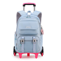 Teenagers School Backpack With Wheels