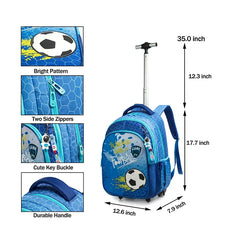 Rolling Backpack Wheeled Backpack