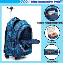Wheeled Travel Rolling Backpack
