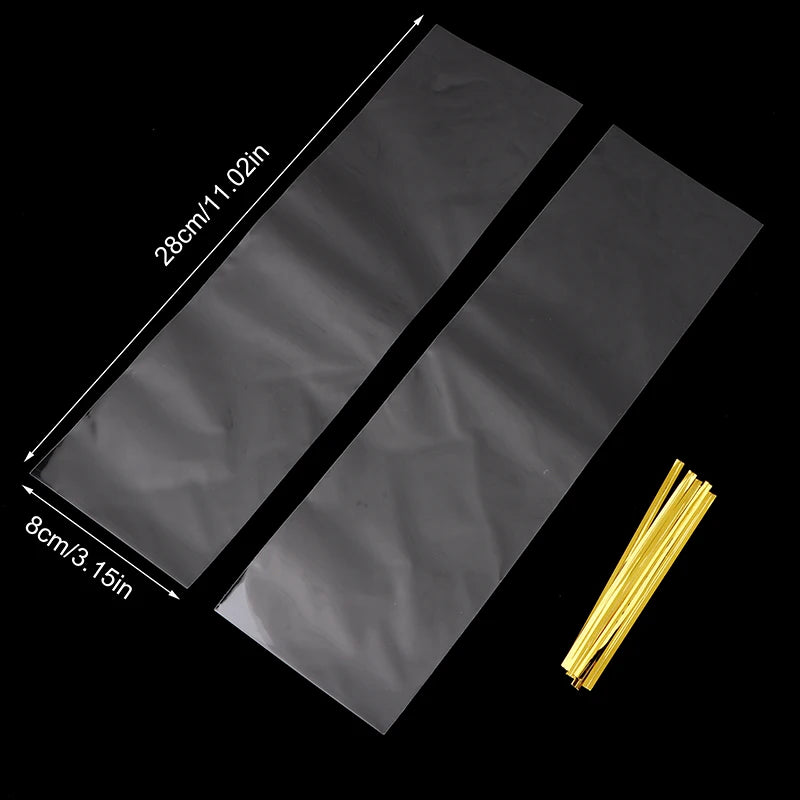 Transparent Candy Bags With Ties
