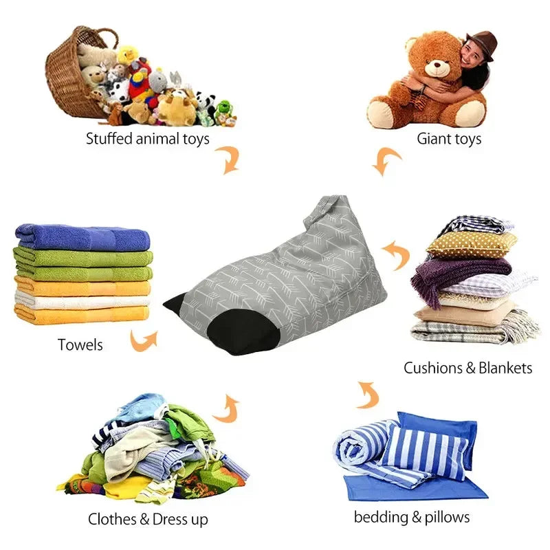 Toys Bean Bag Storage