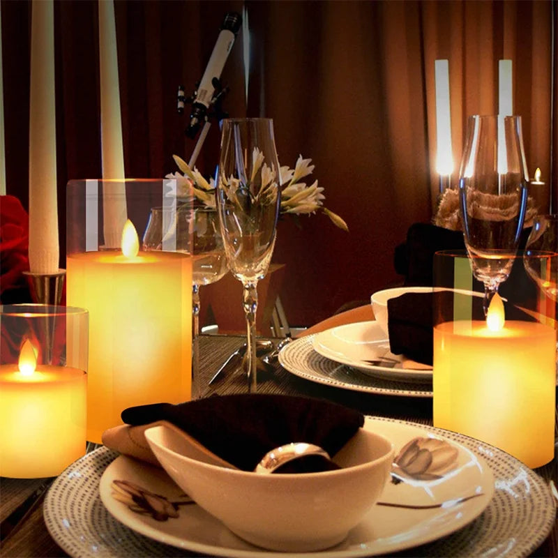 Flickering Flameless Candles Set