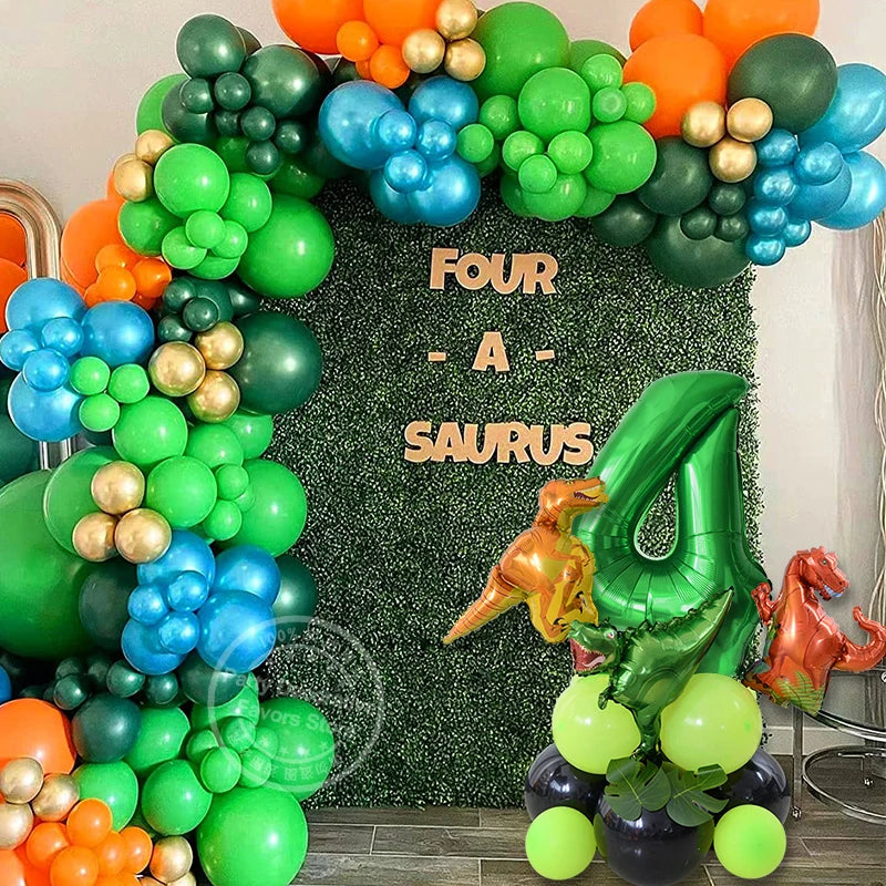 Dinosaur Happy Birthday Garland Banner
