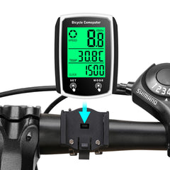 Wired Bike 19 Functions Speedometer