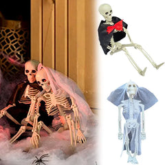 Scary Halloween Props Hanging Skeleton