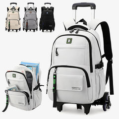 School Bag with wheels Rolling Backpack