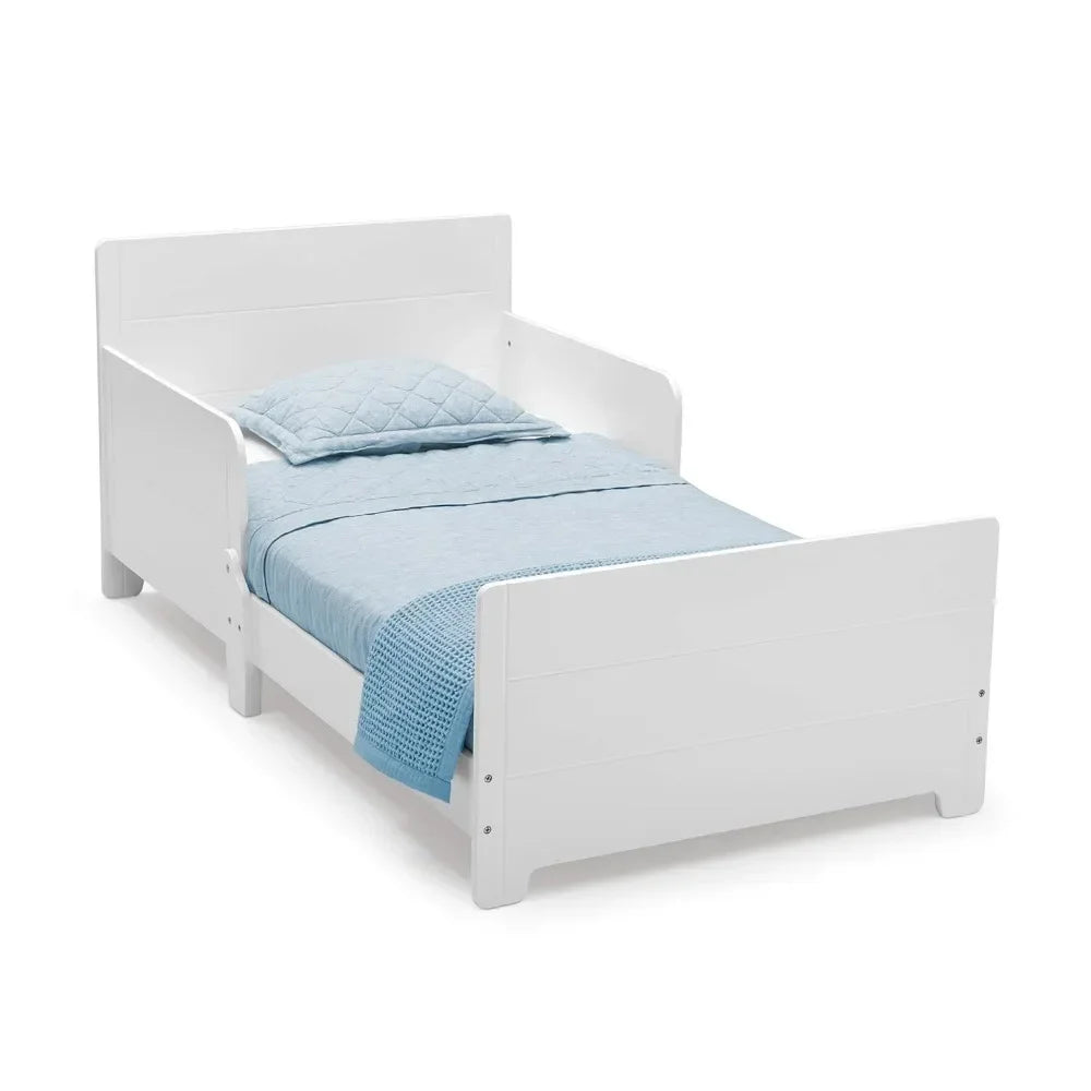Bianca White Elegant Toddler Bed