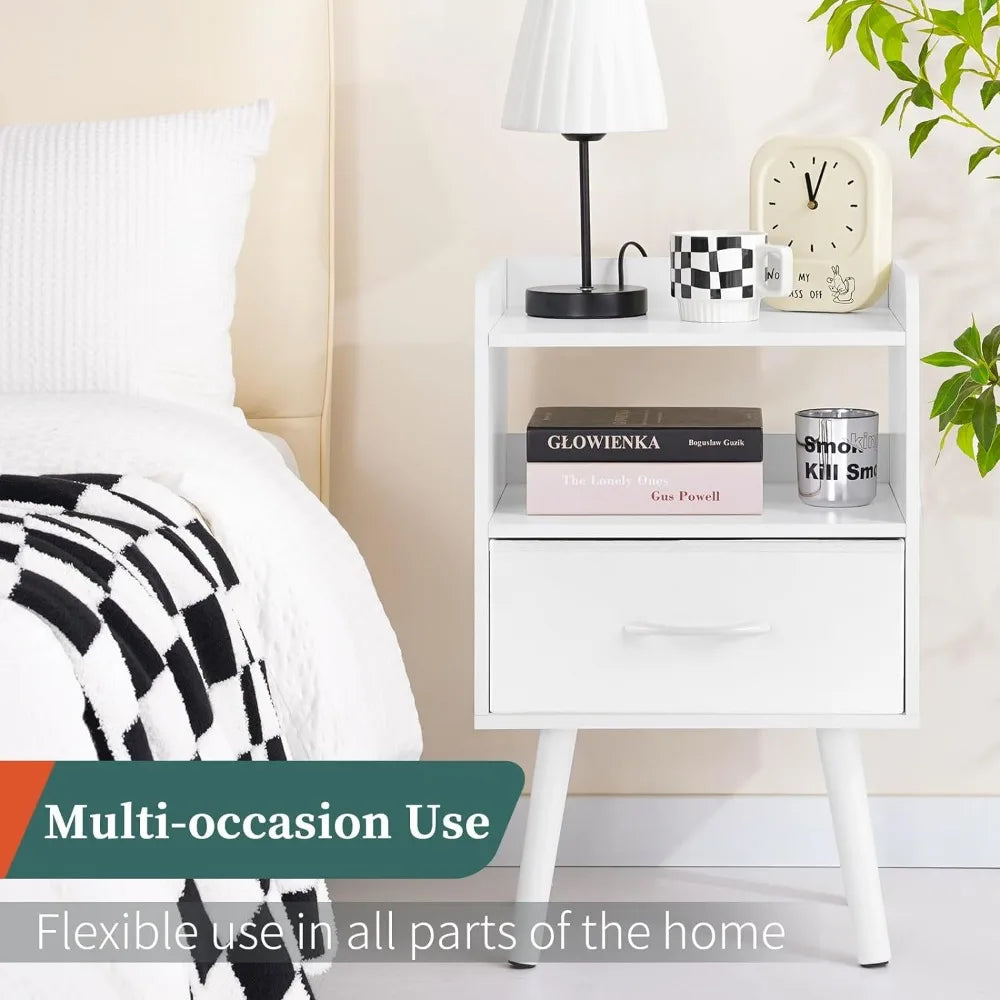 Modern Night Stand with Drawer