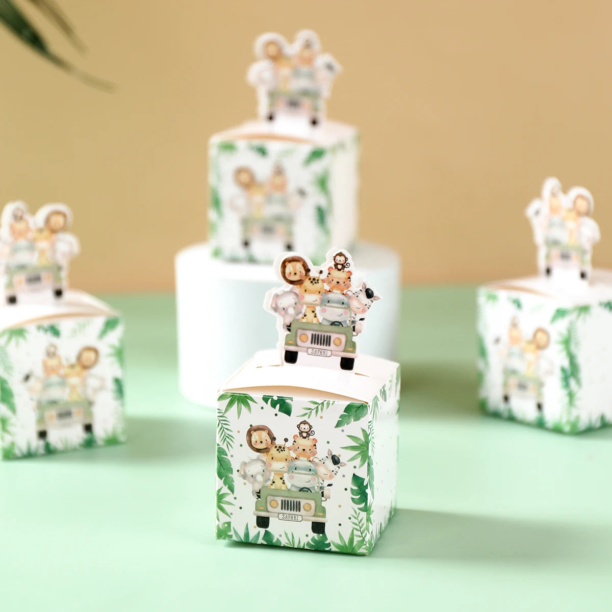 Safari Animal Candy Boxes