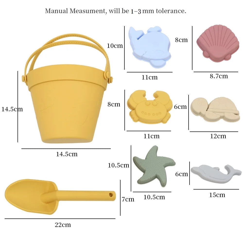 Soft Silicone Sandbox Set