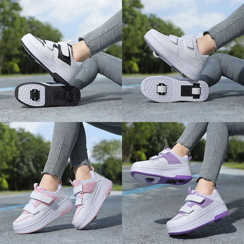 4 Wheels Deform Roller Skate