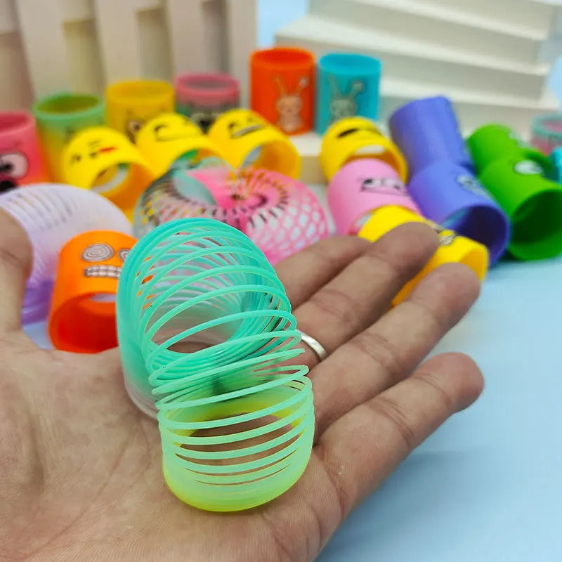 Neon Rainbow Plastic Smile Magic Toys