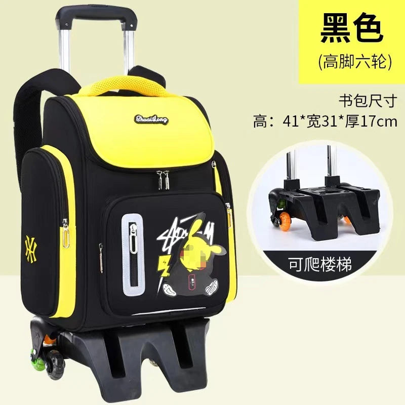 Spinal Protection School Trolley Backpack