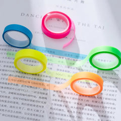 Transparent Fluorescent Index Tabs Flags