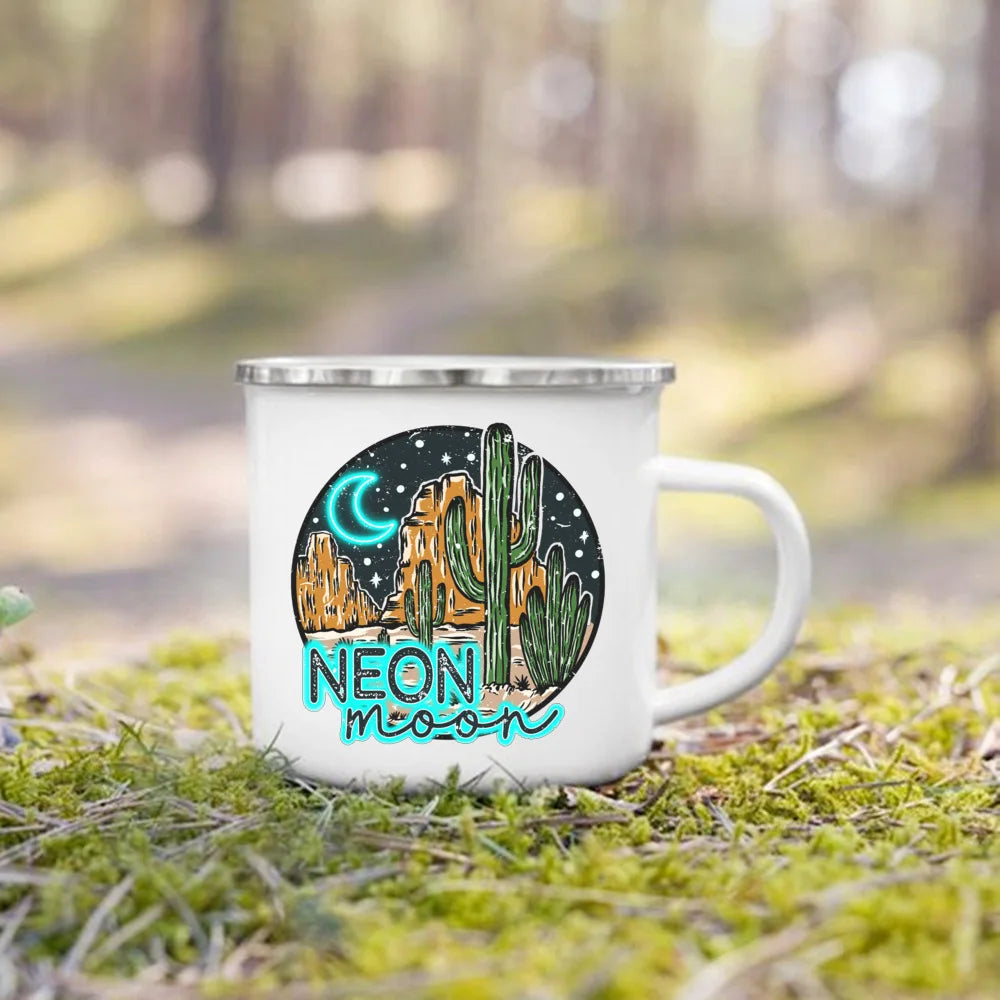 Life Is Better By The Campfire Printed Camper Mugs