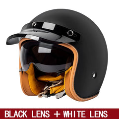 Retro Harley Half Helmet
