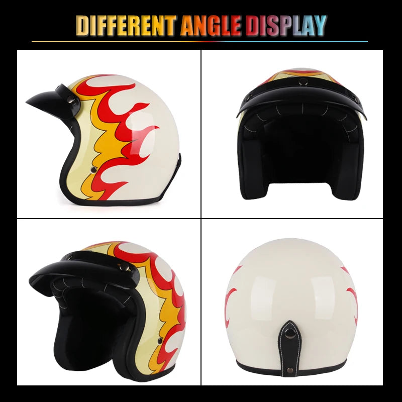 Vintage Motorcycle Helmet
