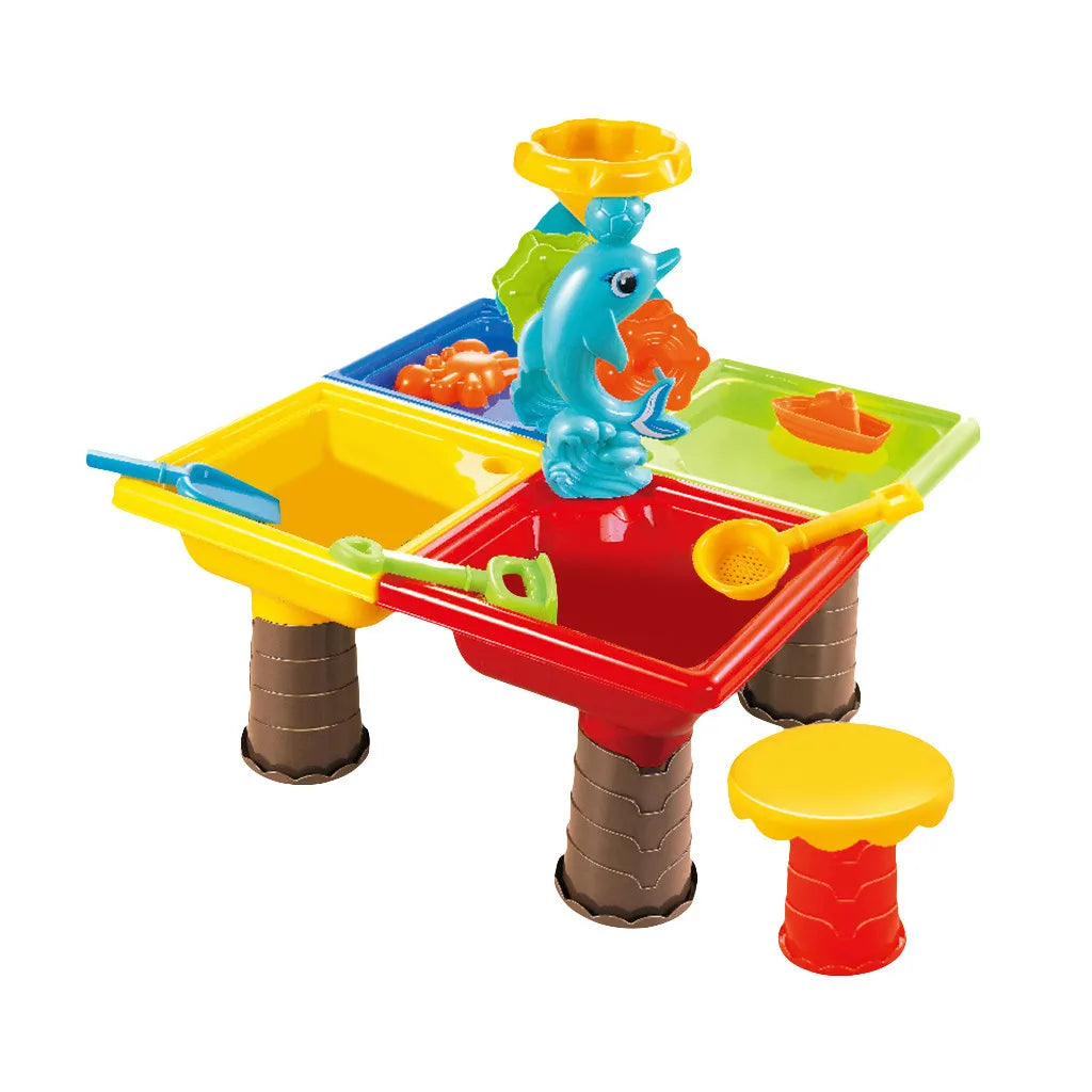 Sandbox Beach Table & Play Set