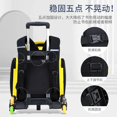 Spinal Protection School Trolley Backpack