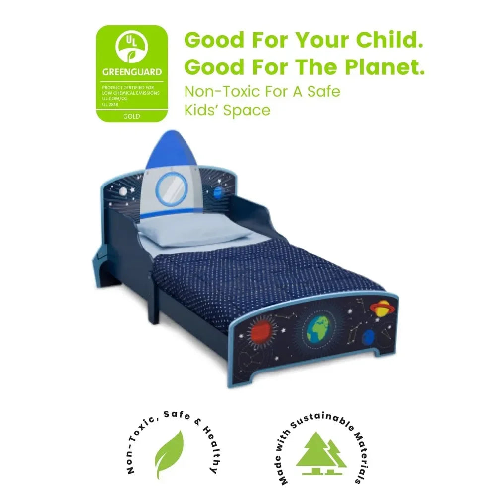 Space Adventures Rocket Bed