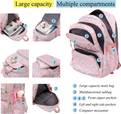 Rolling Waterproof Wheels School Bags