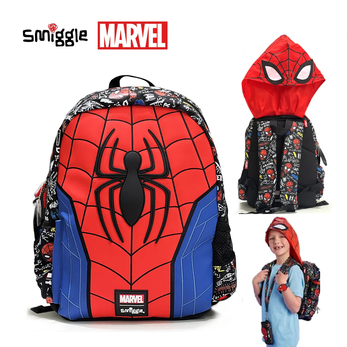 MARVEL Spider-Man Wheel Backpack Set