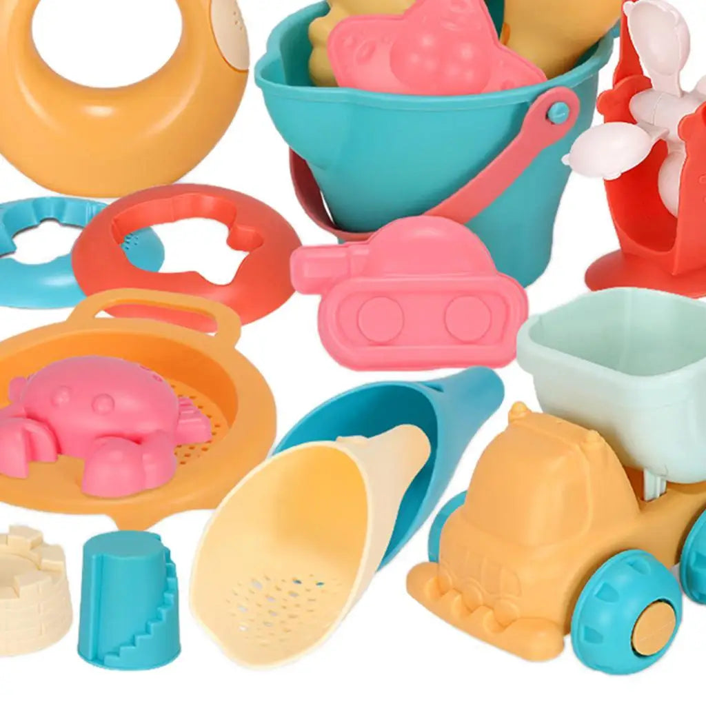 Kids Beach Toys Kit Bucket
