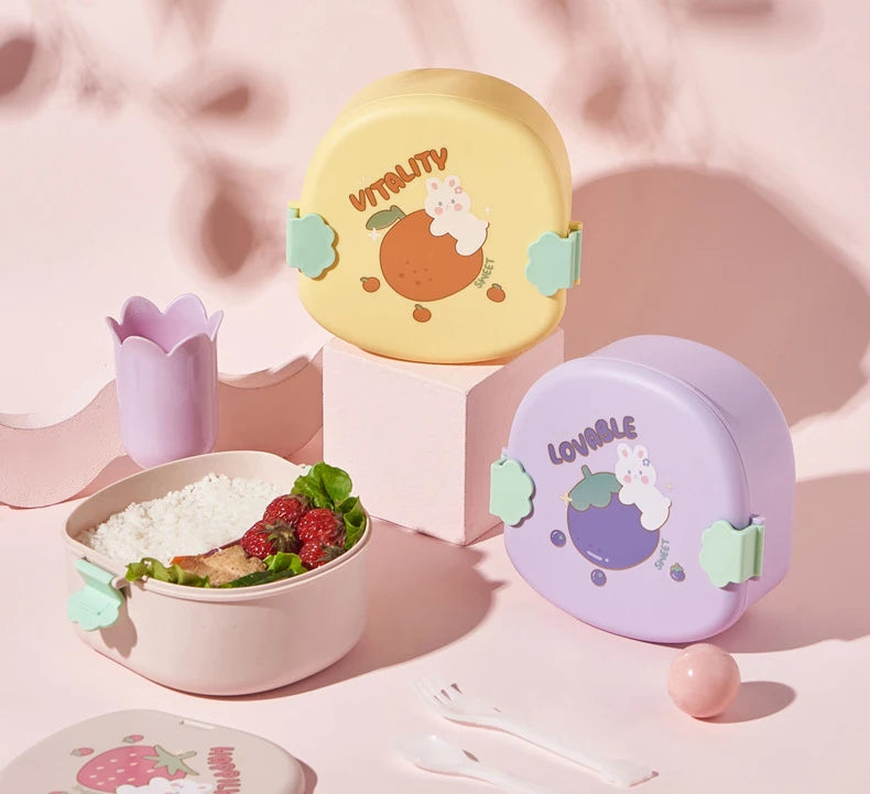Leakproof Cartoon Bento Lunch Box