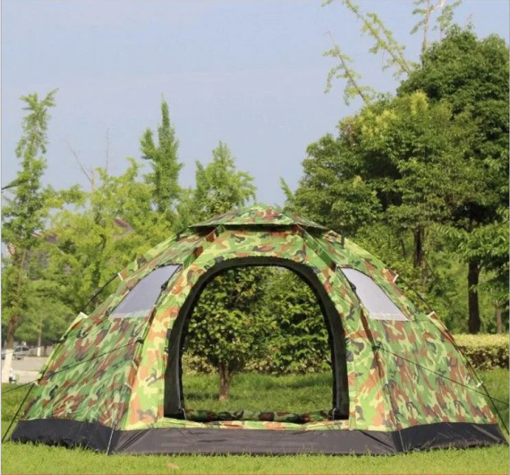 Automatic Multi Person Outdoor Hexagonal Tent