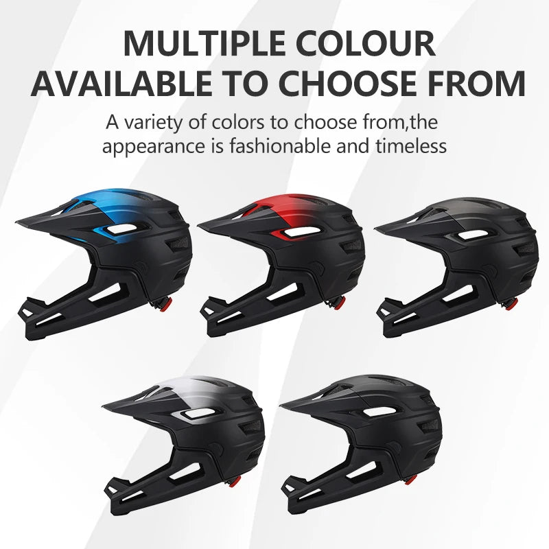 Full Face Detachable Motorcycle Helmet