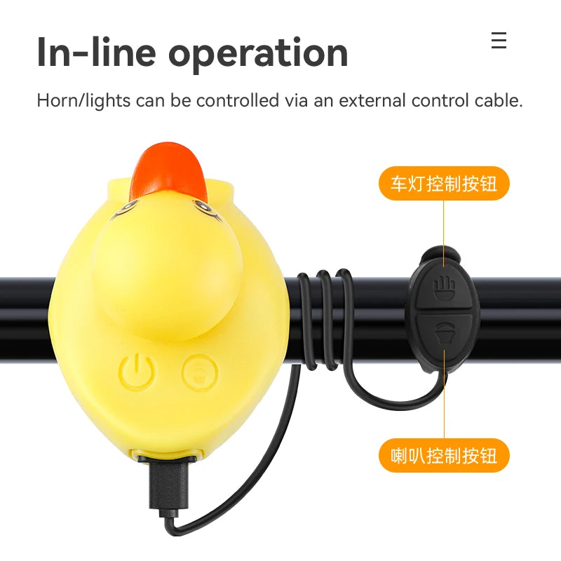 Little Yellow Duck Light Bell