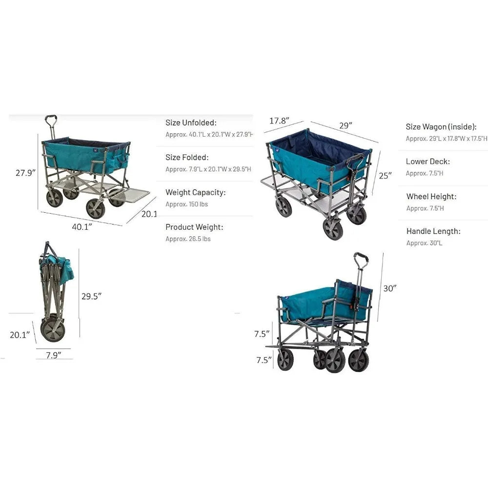 Double Decker Wagons Carts