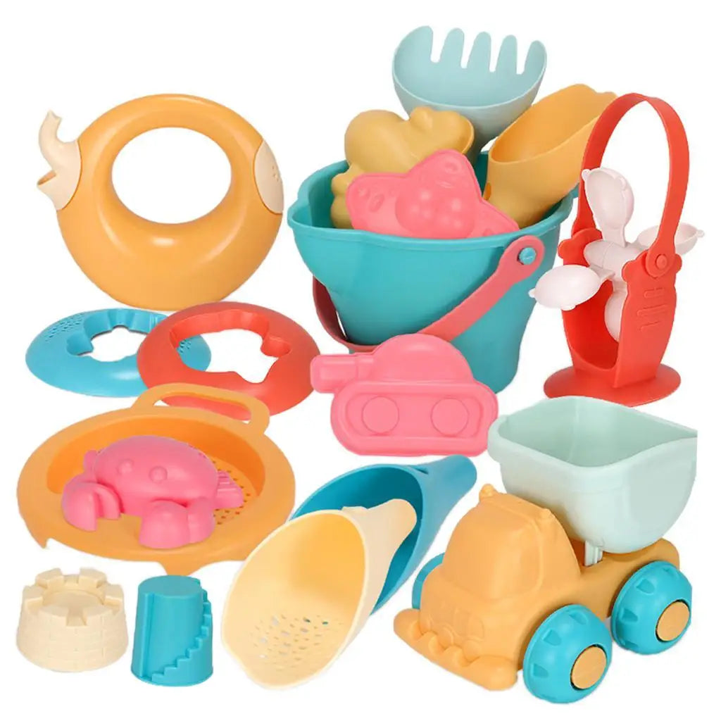 Kids Beach Toys Kit Bucket