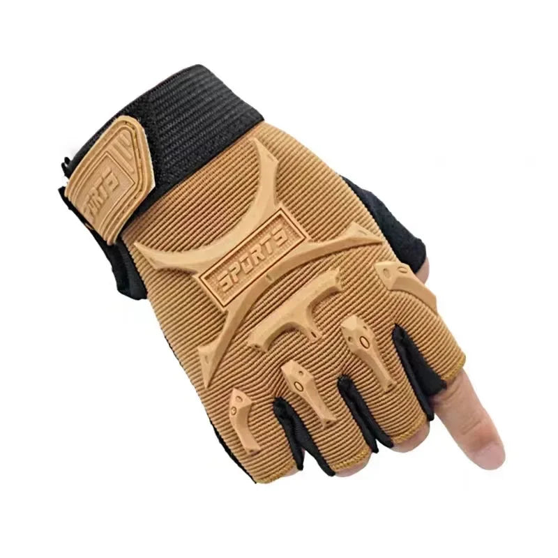 Anti-Skid Mittens Half Finger Gloves