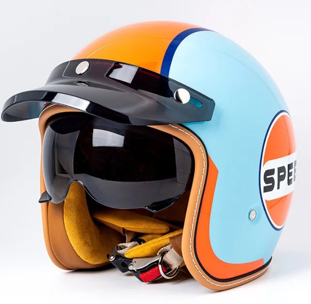 Motorcycle Retro Half Helmet