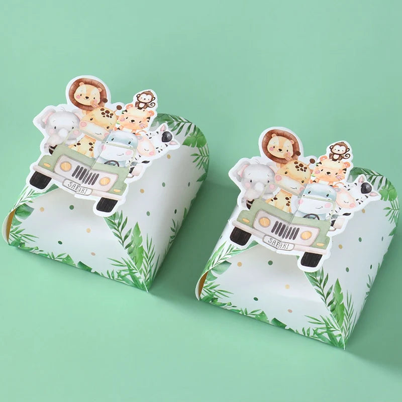 Jungle Animals Candy Box